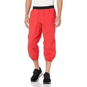 Charko Designs Men's Kalymnos Rock Climbing Shorts, Coral Red , Size XL